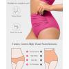 imagePopilush Shapewear Swimwear Bottoms  Waisted Bikini Bottom Tummy Control Ruched Swim Bottom Brief Swim ShortPink
