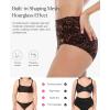 imagePopilush High Waisted Bikini Sets for Women Tummy Control Shapewear Swimsuit Ruched Push Up Two Piece Bathing SuitLeopard Print
