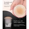 imagePopilush Nipple Covers for Women Sticky Bra Silicone Adhesive  Breathable Invisible Reusable for Wedding Backless DressesHoney