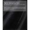 imagePopilush Shapewear Dress Womens Multi Way Wear Dresses Off The Shoulder Maxi Dress Bodycon Long Cocktail DressesBlack