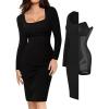 Black Midi Dress