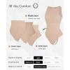 imagePopilush Body Suits for Womens  Sleeveless Crew Neck Tank Top  Tummy Control Shapewear Bodysuit  Going Out TopsLight Carmine Pink