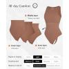 imagePopilush Body Suits for Womens  Sleeveless Crew Neck Tank Top  Tummy Control Shapewear Bodysuit  Going Out TopsLight Coffee