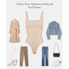 imagePopilush Bodysuit for Women Sleeveless Summer Tank Top ThongNude