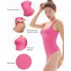 imagePopilush Bodysuit for Women Sleeveless Summer Tank Top ThongPink