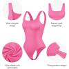 imagePopilush Bodysuit for Women Sleeveless Summer Tank Top ThongPink