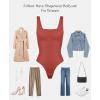 imagePopilush Bodysuit for Women Sleeveless Summer Tank Top ThongRed