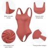 imagePopilush Bodysuit for Women Sleeveless Summer Tank Top ThongRed
