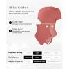 imagePopilush Bodysuits for Women Short Sleeve Round Neck Casual Basic T Shirt Thong Bodysuit TopsRose Redlight Khaki