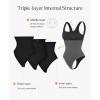 imagePopilush Double Lined Square Neck Body suits Backless Bodysuit Tank Tops Comfortable Bodysuits TopsNudetank Top Bodysuit