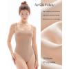 imagePopilush Shapewear Bodysuit Tank Tops Shapewear Tummy Control Thong Bodysuit Double Lined Comfy Soft Body SuitsNudecamisole Bodysuit