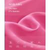 imagePopilush Square Neck Bodysuits for Women Basic Slim Fit Seamless Body Suits Sleeveless Tank TopsPink
