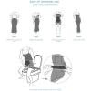 imagePopilush Corset Midi Dress Deep VNeck Adjustable Strape Summer Ruched Dresses Tummy Control Built in ShapewearPink