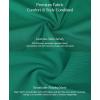 imagePopilush Formal Dresses for Women  Shapewear Cowl Neck Maxi Ruched Bodycon Gowns with Slit  Prom Dress Wedding GuestGreen