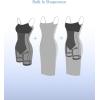 imagePopilush Maxi Womens Shapewear Dress Long Dresses Builtin Bra Slip with Adjustable Straps Bodycon TubeGreen