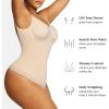 imagePopilush Bodysuit for Women Shapewear Tummy Control Seamless Backless Body Shaper for DressesLight Skin