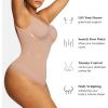 imagePopilush Bodysuit for Women Shapewear Tummy Control Seamless Backless Body Shaper for DressesPink Skin