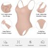 imagePopilush Bodysuit for Women Shapewear Tummy Control Seamless Backless Body Shaper for DressesPink Skin