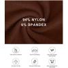 imagePopilush Jumpsuits for Women BuiltIn Bra Square Neck Ribbed Bodycon Workout Seamless Leggings Rompers BodysuitsBrown