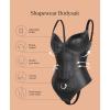imagePopilush Leather Bodysuit for Women Tummy Control