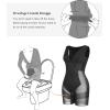 imagePopilush Long Sleeve Formal Dresses for Women 8 In 1 Bodycon Dress with Built In Shapewear Wedding Guest Dress 2024Black
