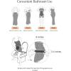 imagePopilush Long Sleeve Maxi Dress Bodycon Cocktail Dress Shapewear Tummy Control Fall Formal Dresses Builtin BraBrown