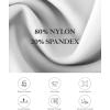 imagePopilush Shapewear Bodysuit for Women Round Neck Sleeveless T Shirt Tank Tops Thong Bodysuits JumpsuitsWhite