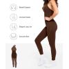 imagePopilush Shapewear Jumpsuit Workout Rompers for Women Summer Halter Neck Backless Bodycon Tummy Control BodysuitDark Brown