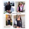 imagePopilush Shapewear Jumpsuits  Workout jumpsuit for Women Sleeveless Yoga Jumpsuits with Tummy Control Romper 2024Black
