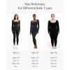 imagePopilush Jumpsuits for Women Long Sleeve BuiltIn Bra Square Neck Full Length Leggings Bodycon Stretch Workout OutfitsBlack