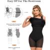 imagePopilush Mini Dresses for Women  UNeck Shapewear Tummy Control Bodycon Ruched Dress  Party Club Date Night OutBlack