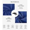 imagePopilush Mini Dresses for Women  UNeck Shapewear Tummy Control Bodycon Ruched Dress  Party Club Date Night OutBlue