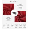 imagePopilush Mini Dresses for Women  UNeck Shapewear Tummy Control Bodycon Ruched Dress  Party Club Date Night OutRed