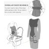 imagePopilush Shapewear Cocktail Dress Backless Shaper Dress with Built in Shapewear Long Sleeve Cocktail Dresses for WomenWine Red