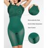 imagePopilush Shapewear Dress Built in Bra Halter Neck Sleeveless Backless ALine Wedding Guest Midi Dresses for WomenGreen
