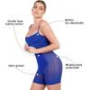 imagePopilush Summer Dresses for Women 2025  Club Dress Cocktail Shapewear Mini Dress Spaghetti Straps Dinner Date Night BodyconBlue