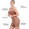 imagePopilush Summer Dresses for Women 2025  Club Dress Cocktail Shapewear Mini Dress Spaghetti Straps Dinner Date Night BodyconBrown