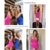 imagePopilush Summer Dresses for Women 2025  Club Dress Cocktail Shapewear Mini Dress Spaghetti Straps Dinner Date Night BodyconPink