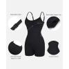 imagePopilush The Shapewear Jumpsuits for Women Sleeveless Adjustable Short Rompers Tummy Control Bodysuits Gym Yoga Fashion 2024Black