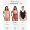 imagePopilush Body Suits for Women  Going Out Tank Tops  Plunge Deep V Neck Backless Sleeveless Tummy Control Shapewear BodysuitNavy Blue