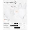 imagePopilush Body Suits for Women  Going Out Tank Tops  Plunge Deep V Neck Backless Sleeveless Tummy Control Shapewear BodysuitWhite