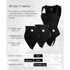 imagePopilush Bodysuits for Women  Sleeveless Square Neck Thong Bodysuit Tummy Control Going Out Double Lined TopsBlack