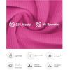 imagePopilush Midi Dresses for Women  Bodycon Shapewear Sleeveless Crew Neck Dress Summer Party Causal Club OutfitsPink