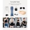 imagePopilush Minimizer Woman Underwire Strapless Bras for Women Support Push Up Bralettes Unlined Bra Everyday Bras