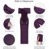 imagePopilush Off The Shoulder Maxi Dress Wedding Guest Formal Dresses for Women Sleeveless Bodycon Long Shapewear Prom DressPurple