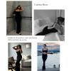 imagePopilush Summer Maxi Dress for Women  Cocktail Shapewear Dresses Builtin Bra Adjustable Straps Vacation Long SlipBlack