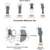 imagePopilush Summer Maxi Dress for Women  Cocktail Shapewear Dresses Builtin Bra Adjustable Straps Vacation Long SlipBlue