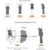 imagePopilush Summer Maxi Dress for Women  Cocktail Shapewear Dresses Builtin Bra Adjustable Straps Vacation Long SlipGreen