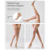 imagePopilush Thigh High Stockings Stay Up Silicone Lace Top Silk Sheer Pantyhose for WomenNude