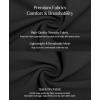 imagePopilush Tummy Control Swimsuits for Women One Piece Ruched Shapewear Swim Dress Split Bathing SuitBlack